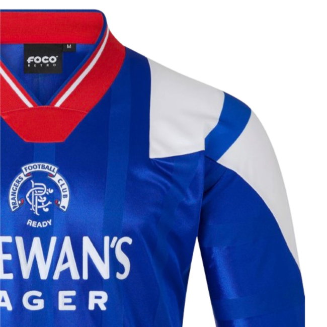 1992-1994 Rangers Retro Home Shirt (GATTUSO 18)-PitchVibe Kits